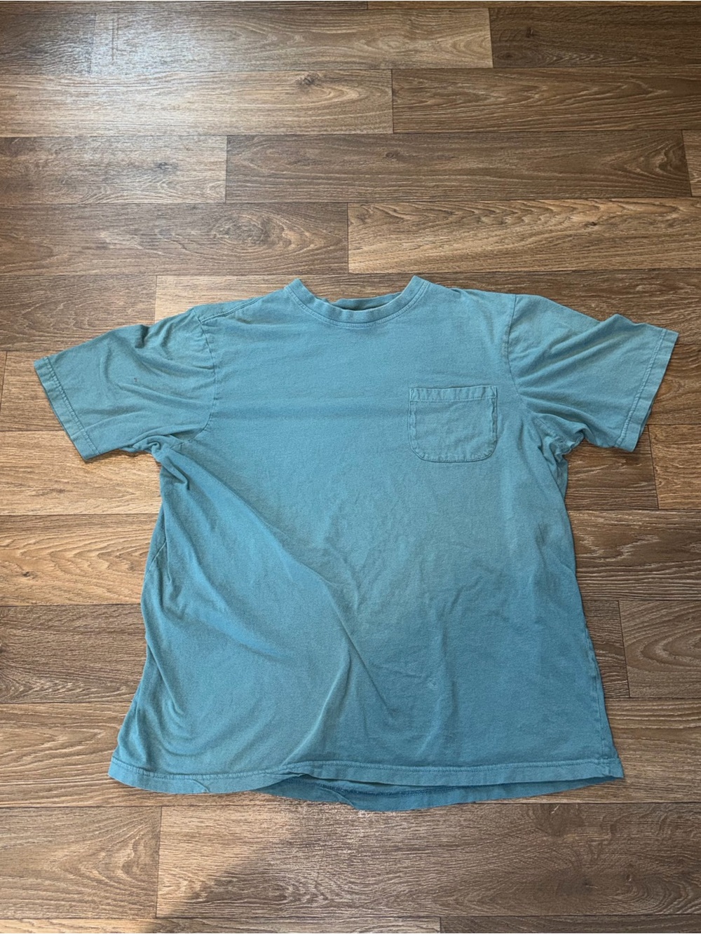 King Size Men’s Blue Pocket Shirt Size Large
